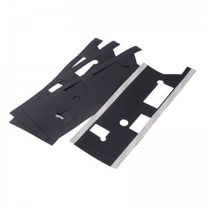 Οι κατασκευαστές προμηθεύουν formex gk/gl-10 μονωτικό φύλλο μαύρο μονωτικό φλάντζα PP εύκολο να διπλώσετε το φύλλο mylar