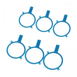 Bopu προμήθειες ασύρματη φόρτιση προστατευτική μεμβράνη PVC προστατευτικό φιλμ που σχηματίζοντας μπλε κινητό τηλέφωνο κάθισμα προστατευτικό φιλμ